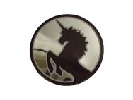 Unicorn Resin Logo Badge L/H N/S (Circle)