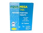 Aqua Mega Tabs, Water Purifying Tablets x20