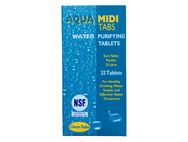 Aqua Midi Tabs, Water Purifying Tablets x32