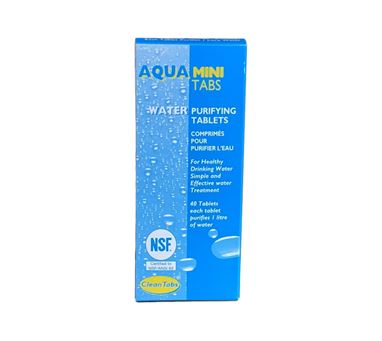 Aqua Mini Tabs, Water Purifying Tablets x40
