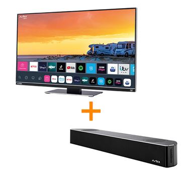 Avtex Smart TV & Sound Bar Bundle - 24