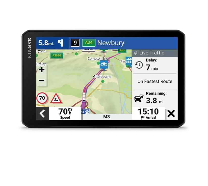 Avtex Tourer Three Plus Sat Nav with Dash Cam - Caravan and Motorhome Club Edition