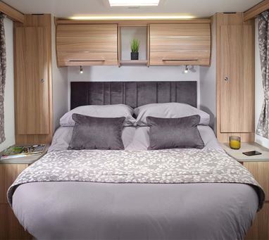 Bailey Pegasus Grande GT75 Island Bed Bedding set - Amersham