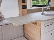 Kitchen Worktop Extension Flap Kit - Warm Grey Marble | PRIMA Leisure