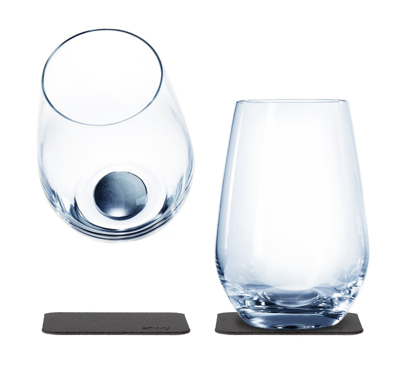 Silwy Magnetic Tumblers 400ml Set of 2 - Longdrink