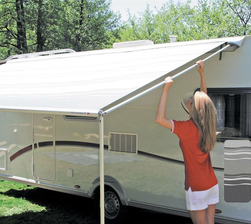 Fiamma Caravanstore 225cm Awning Royal Grey