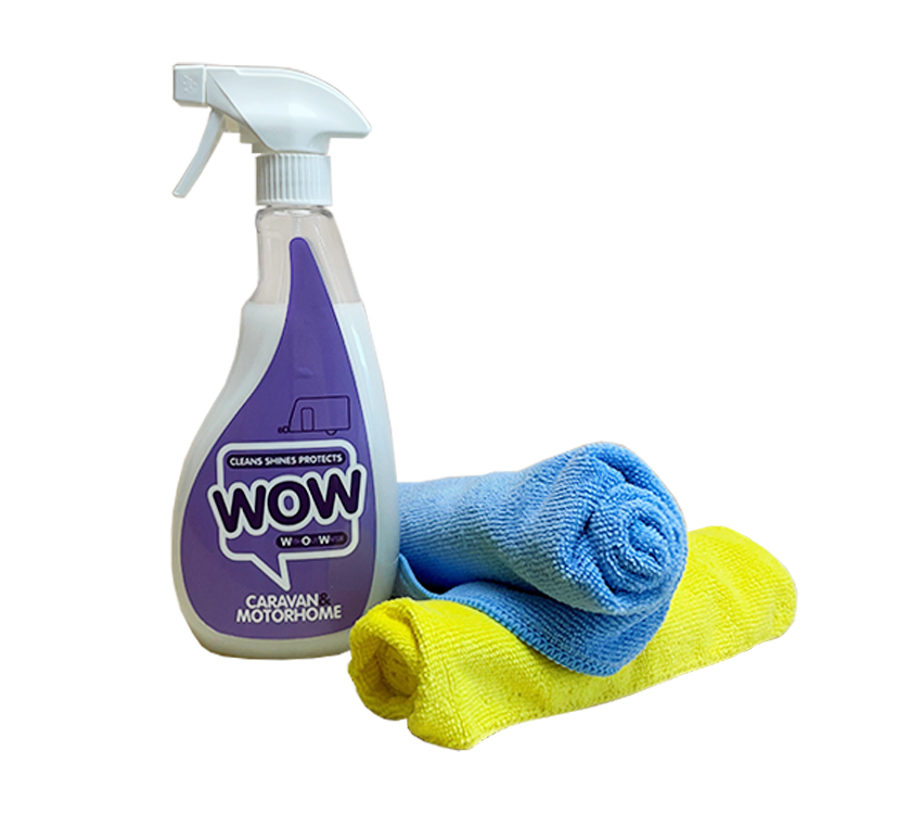 WOW Waterless Caravan Cleaner Starter Pack