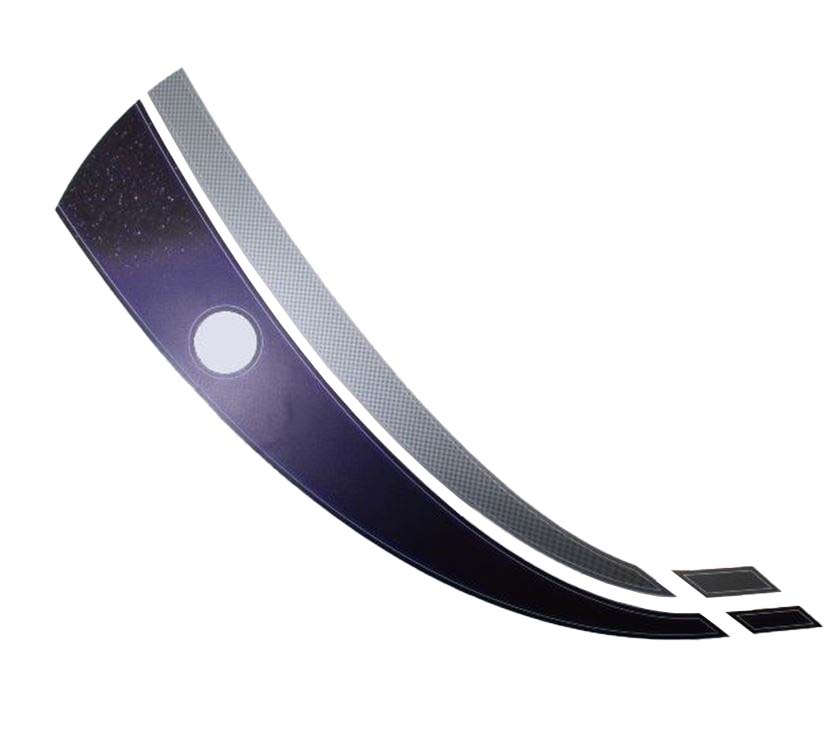 Orion Silver & Blue O/S/R Side Decal