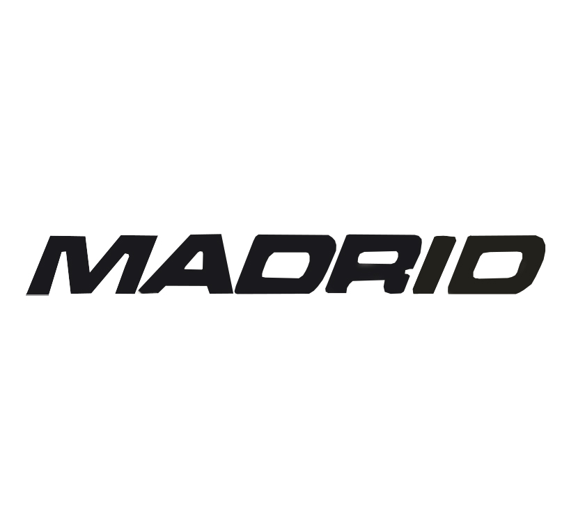 Unicorn III Madrid Name Decal