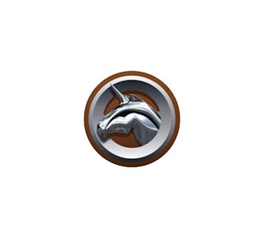 Unicorn III N/S & Front Circle Icon Decal