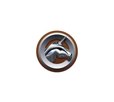Unicorn III O/S Circle Icon Decal