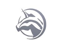 Unicorn III Shower Door Emblem Decal