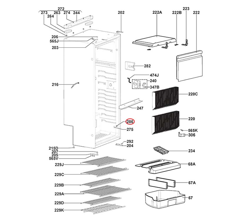 Read more about Dometic RMSL8500 Fridge Bolt product image
