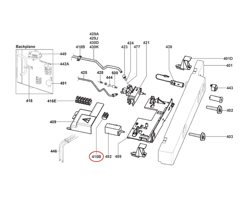 Read more about Dometic RMS8550 Fridge 6 Way Connector Block product image