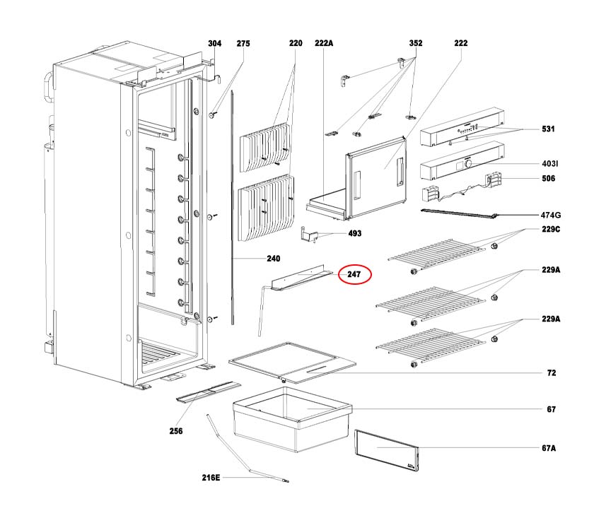 Read more about RML10.4S Fridge Drop Profile product image