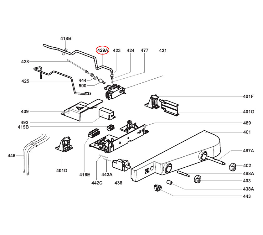 Dometic RMS8550 Fridge Gas Connection
