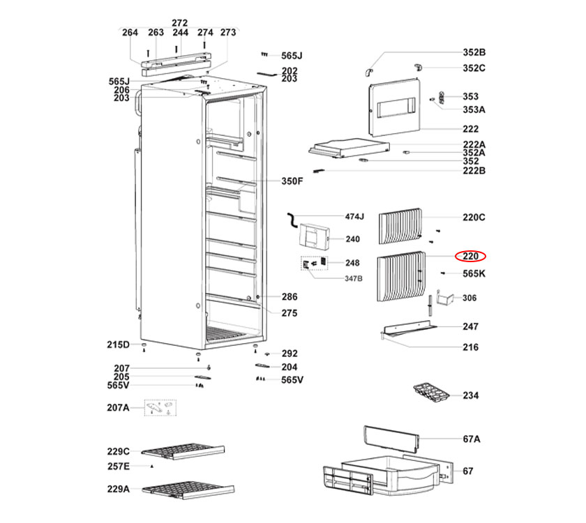 Read more about Dometic RML9330 Fridge Evaporator product image