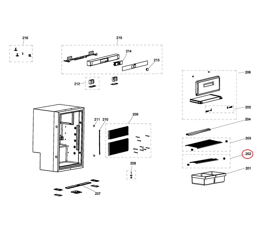 Dometic RMS10.5T Fridge Wire Shelf