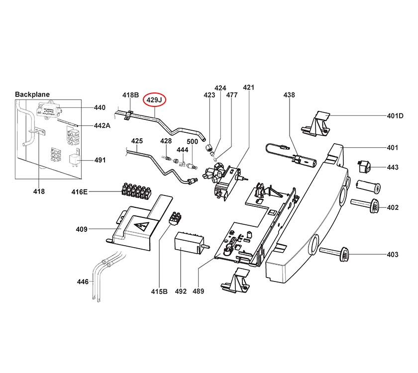 Dometic RMSL8500 Fridge Gas Connection