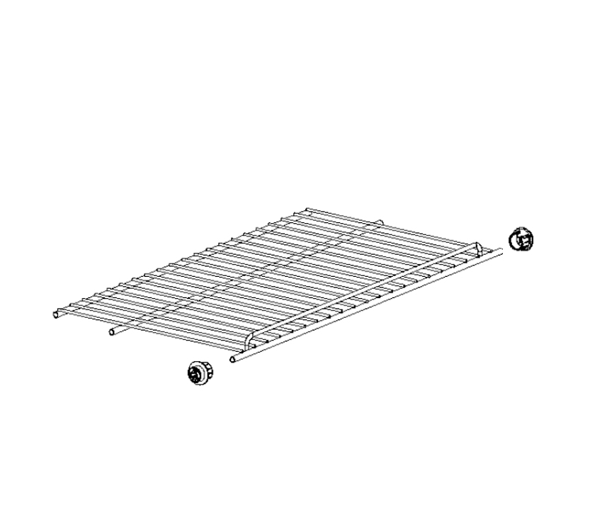 Dometic RMD10.5T Fridge Upper Shelf