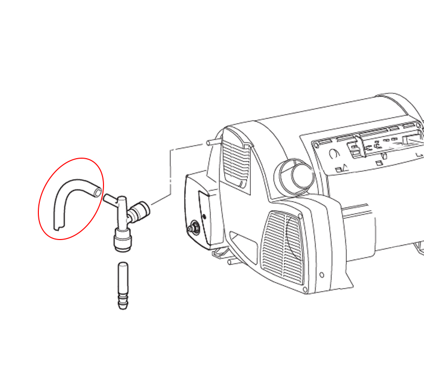 Truma Ultrastore Condensation Tube 8x1.5 (900mm)
