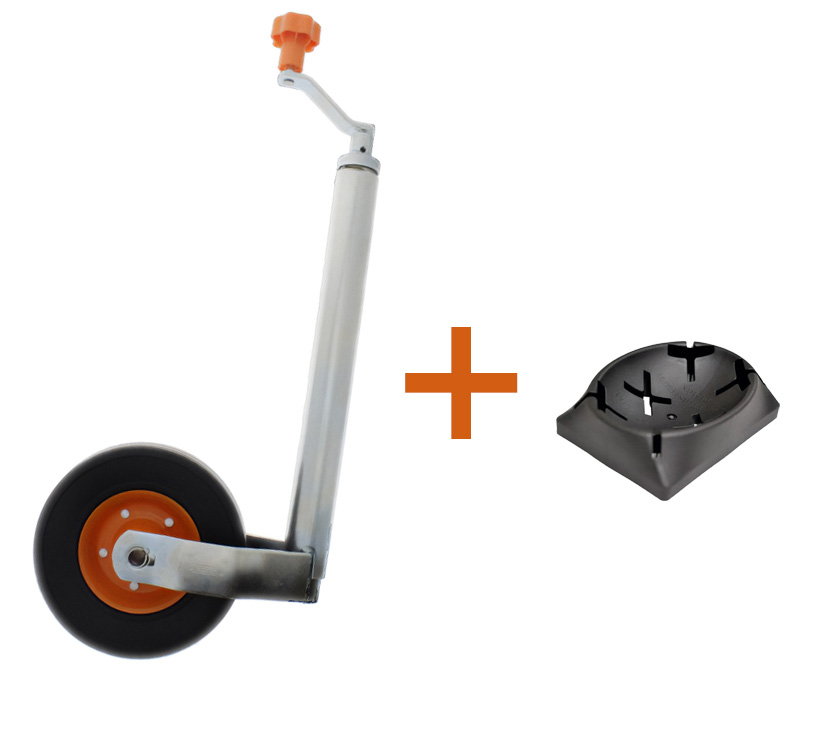 KARTT Ultimate Caravan Jockey Wheel + FREE Wheel Protector