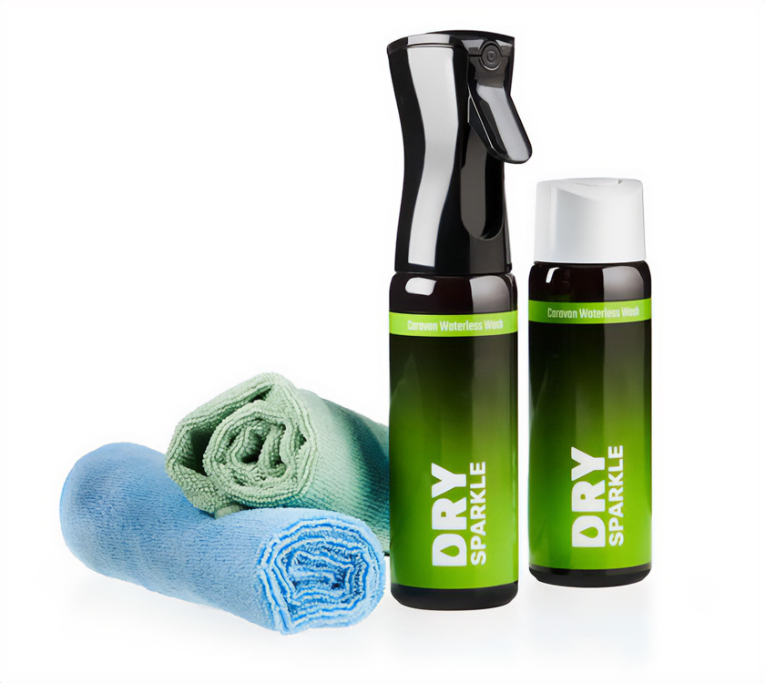 Dry Sparkle Caravan Waterless Wash Starter Pack