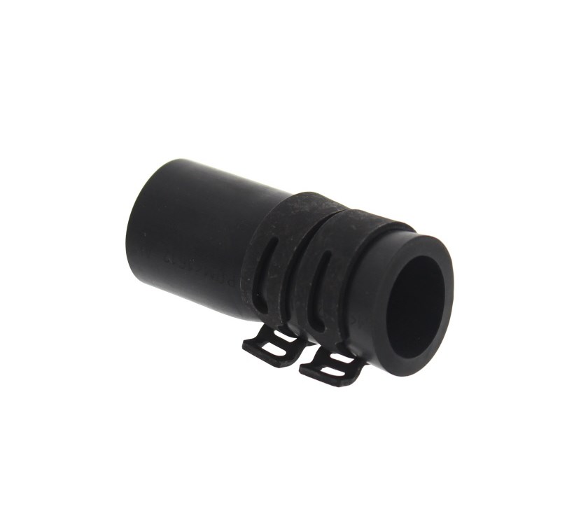 Alde Rubber Straight c/w clips 22mm