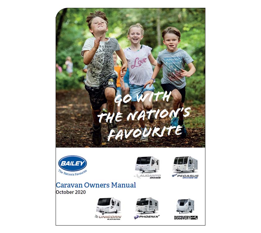 2021 Bailey Caravan Manual