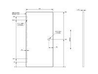 PXR STD Rear Vanity Unit Door (Revision A01)