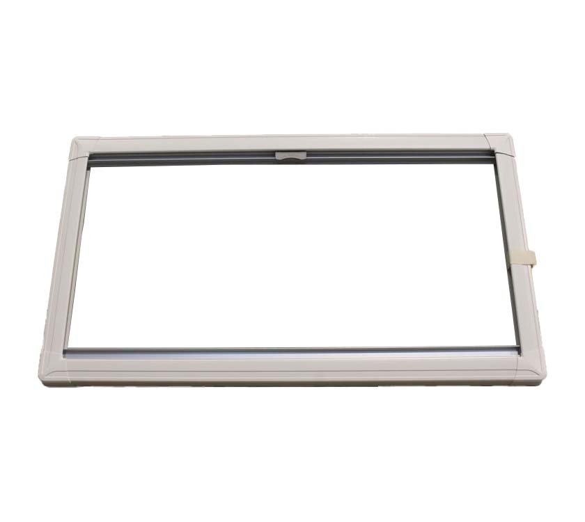 UN4 REMIBase 2 Roller Blind & Fly Screen 877x496mm  - RAL9001