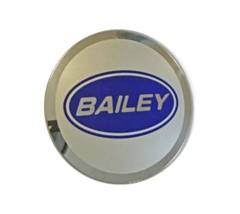 Bailey Silver Caravan Alloy Wheel Centre Cap 60mm
