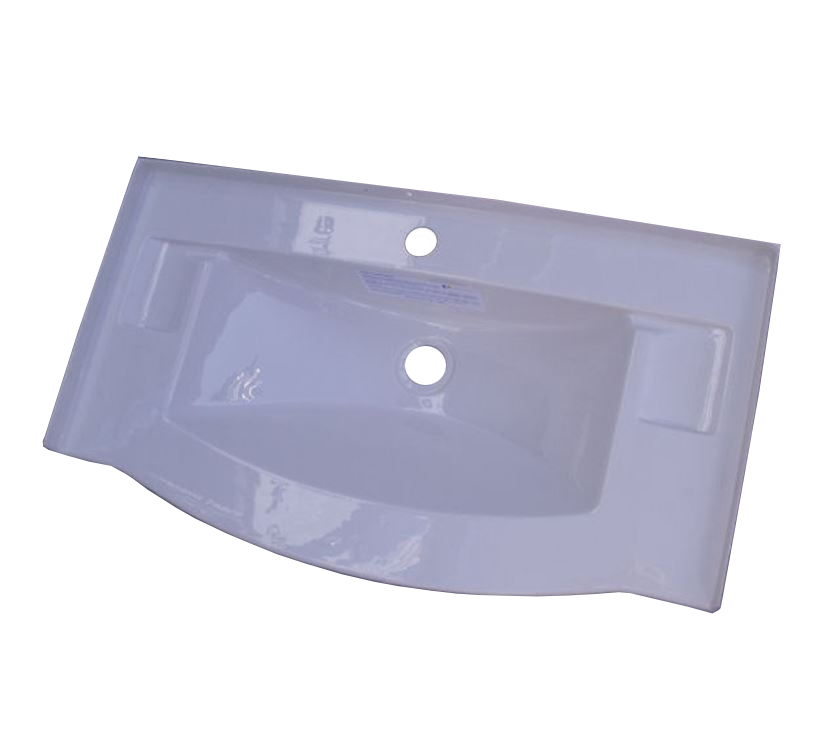 Rear Bathroom Worktop Sink