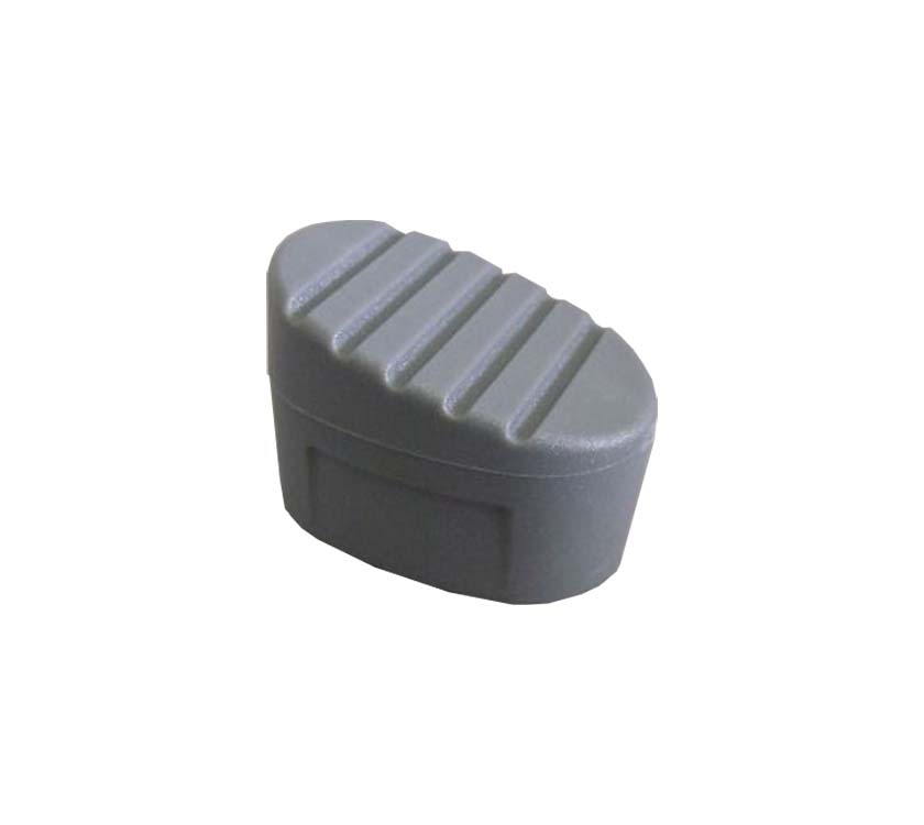 Grey Angled Rubber Feet for STLA Bunk Ladder