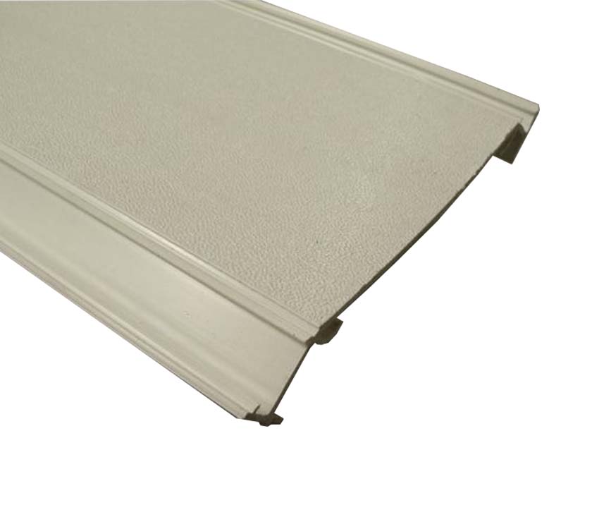 White Embossed Corner Flue PVC