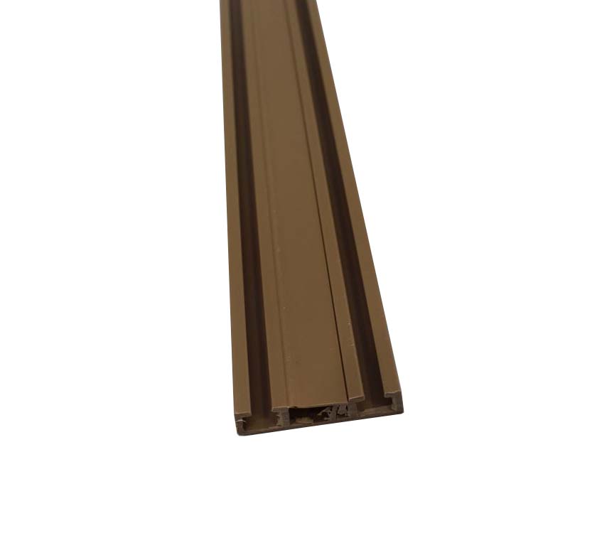 Curtain Track 2 m Walnut