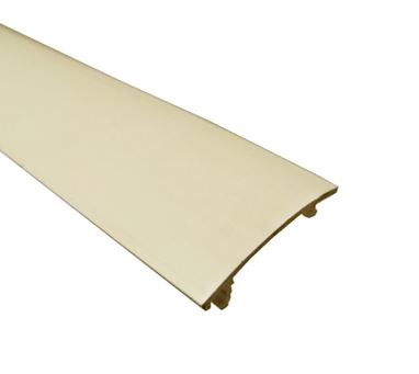 White Flue Clip PVC 2.1m lg