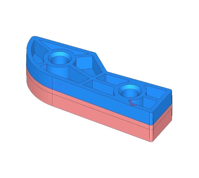 Header Extrusion Cap Mid Brown