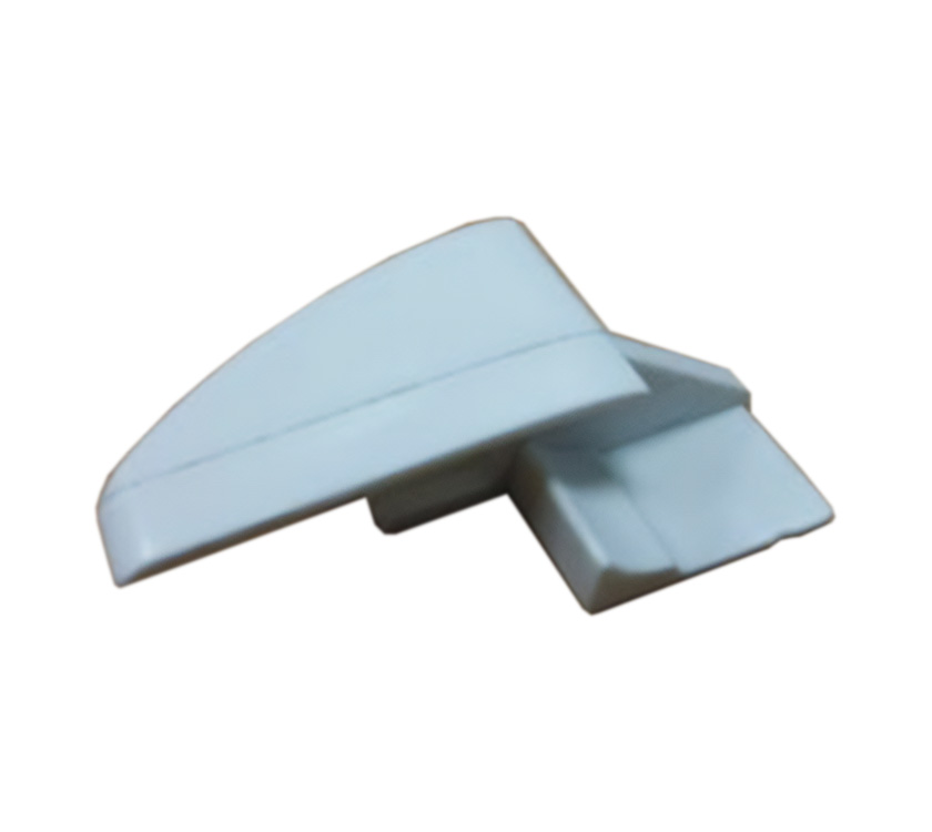 Window Hinge Rail Endcap Fiat White (Pair)
