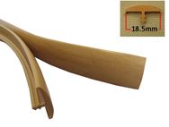 18.5mm "T" Barb - Foiled Pear per metre