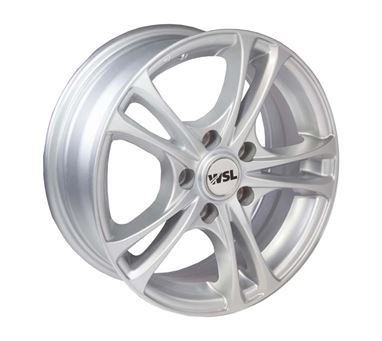 14'' Silver Alloy Wheel Rim
