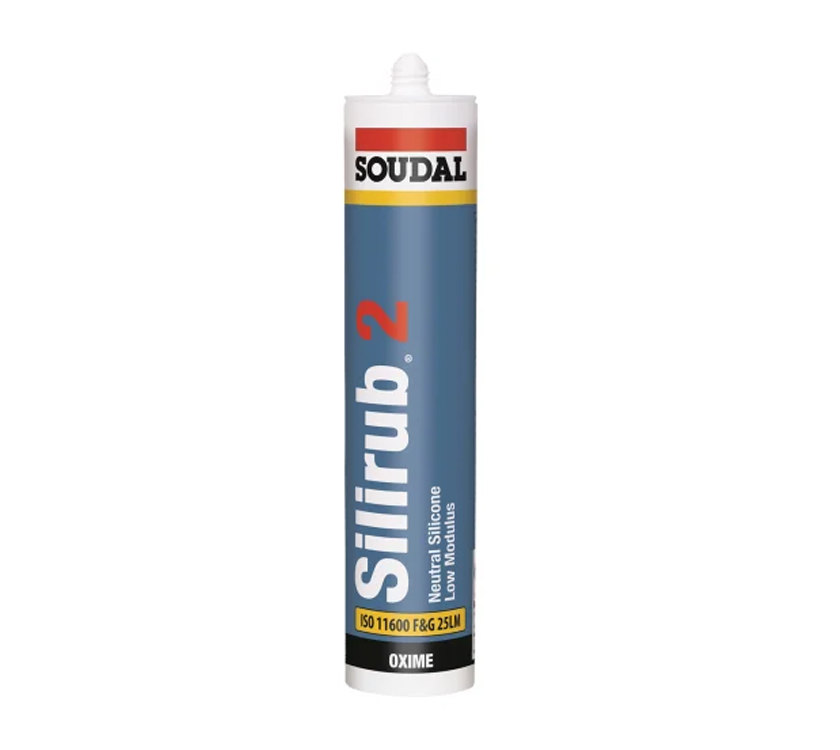 SLSR2CR Sealant Silirub 2/R SILVER/GREY 300ml Tube
