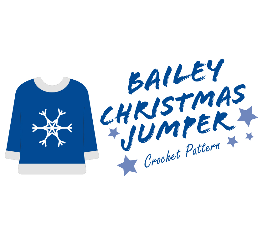 Bailey Bear Christmas Jumper Crochet Pattern