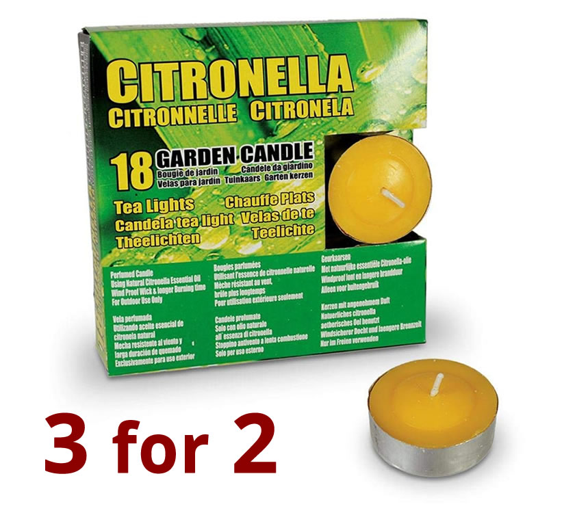 Citronella Tealight Bundle | Buy 2 get 1 FREE