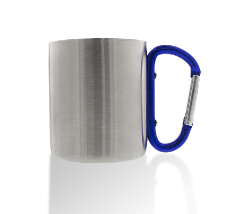 Regatta Stainless Steel Mug /& Karabiner Camping Cup