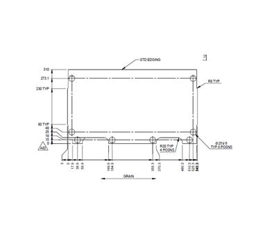 AH2 75-4 Bed Divider Panel 1