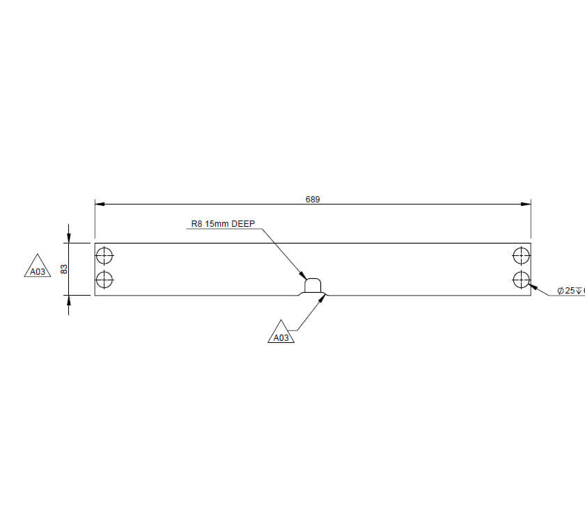 Read more about AH3 STD Kitchen Unit Drawer Header product image