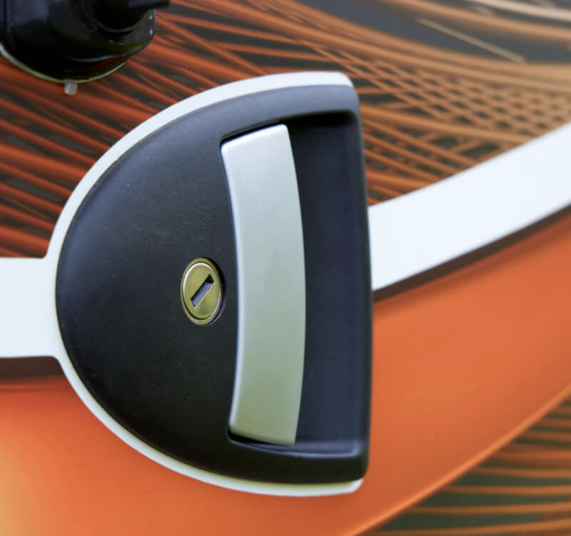 Hartal R/H Uprated Lock Outer Door Lock Handle