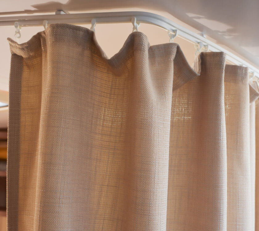 PSR Fixed Bed Privacy Curtain 1500x1300