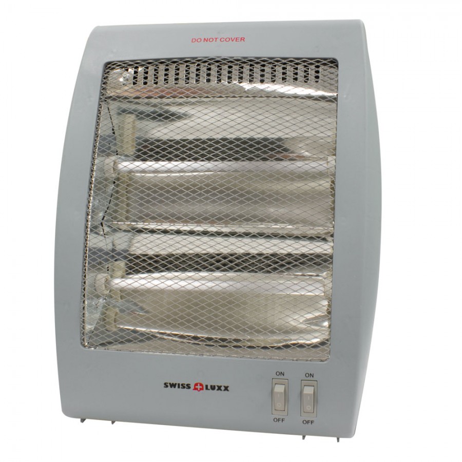 Swiss Luxx 400/800W Quartz Portable Caravan Heater